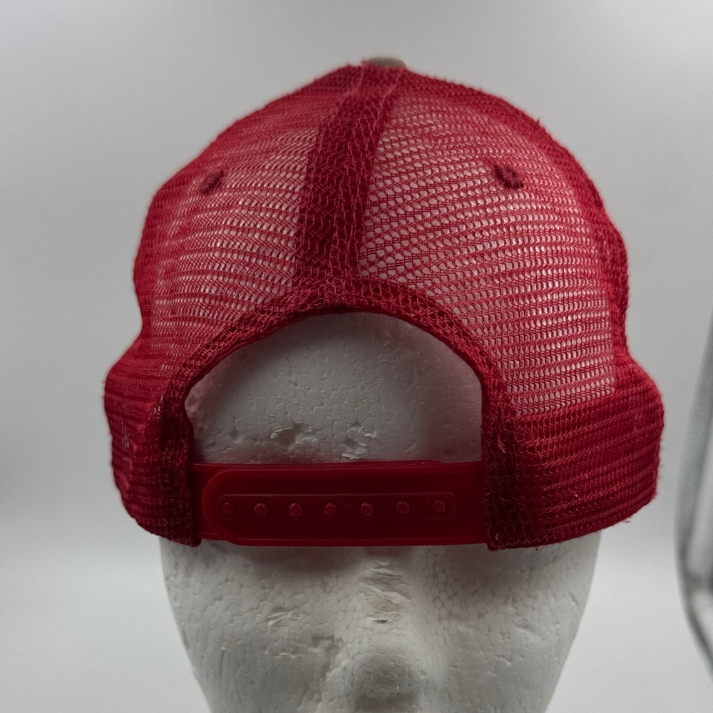 Von Dutch Red and Tan Camo Trucker Hat - Picture 2 of 3